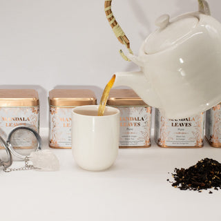 Classic Green Tea with Lemon and Ginger (50g) - Quiet Rituals