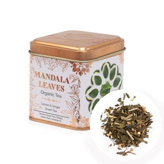 Classic Green Tea with Lemon and Ginger (50g) - Quiet Rituals