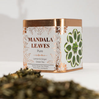 Classic Green Tea with Lemon and Ginger (50g) - Quiet Rituals