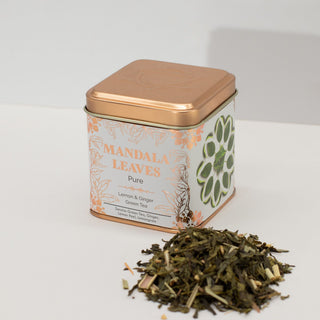 Classic Green Tea with Lemon and Ginger (50g) - Quiet Rituals