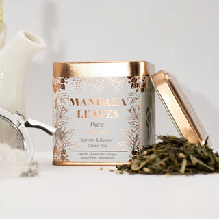 Classic Green Tea with Lemon and Ginger (50g) - Quiet Rituals