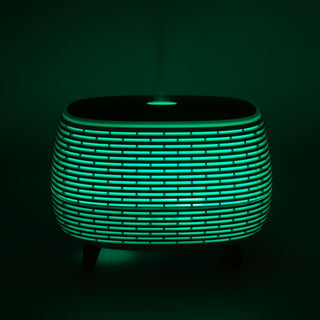 Futuristic Ribbed Aroma Diffuser - Quiet Rituals