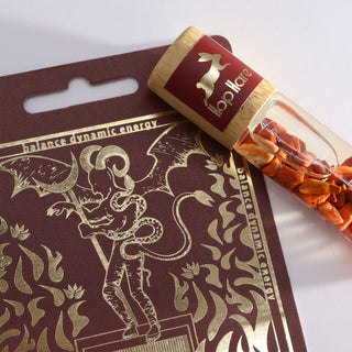 Hop Hare Essential Oil Tarot Roll On - The Devil - Bubble & Wick