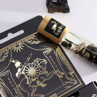 Hop Hare Essential Oil Tarot Roll On - The Knight - Bubble & Wick