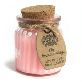 On Jasmine Wings Soy Pot of Fragrance Candle (x2) - Quiet Rituals
