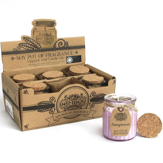 Pomegranate Soy Pot of Fragrance Candle (x2) - Quiet Rituals