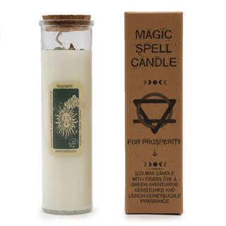 Prosperity - Magic Spell Candle - Quiet Rituals