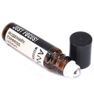 Roll On Essential Oil - Just Focus (10 mL) - Bubble & Wick