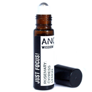 Roll On Essential Oil - Just Focus (10 mL) - Bubble & Wick