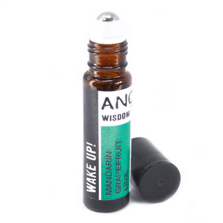 Roll On Essential Oil - Wake Up (10 mL) - Bubble & Wick