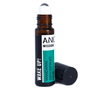 Roll On Essential Oil - Wake Up (10 mL) - Bubble & Wick