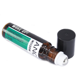 Roll On Essential Oil - Wake Up (10 mL) - Bubble & Wick