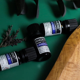 Set of Lavender, Tea Tree & Rosemary Essential Oils - 10ml Each - Quiet Rituals