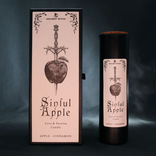 Sinful Apple - Ancient Witch Ritual Candles - Quiet Rituals