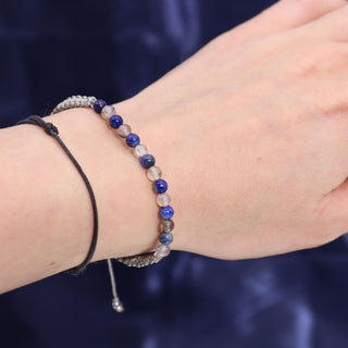 Taurus - Zodiac Crystal Candle with Gemstone Bracelet - Quiet Rituals