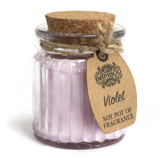Violet Soy Pot of Fragrance Candle (x2) - Quiet Rituals